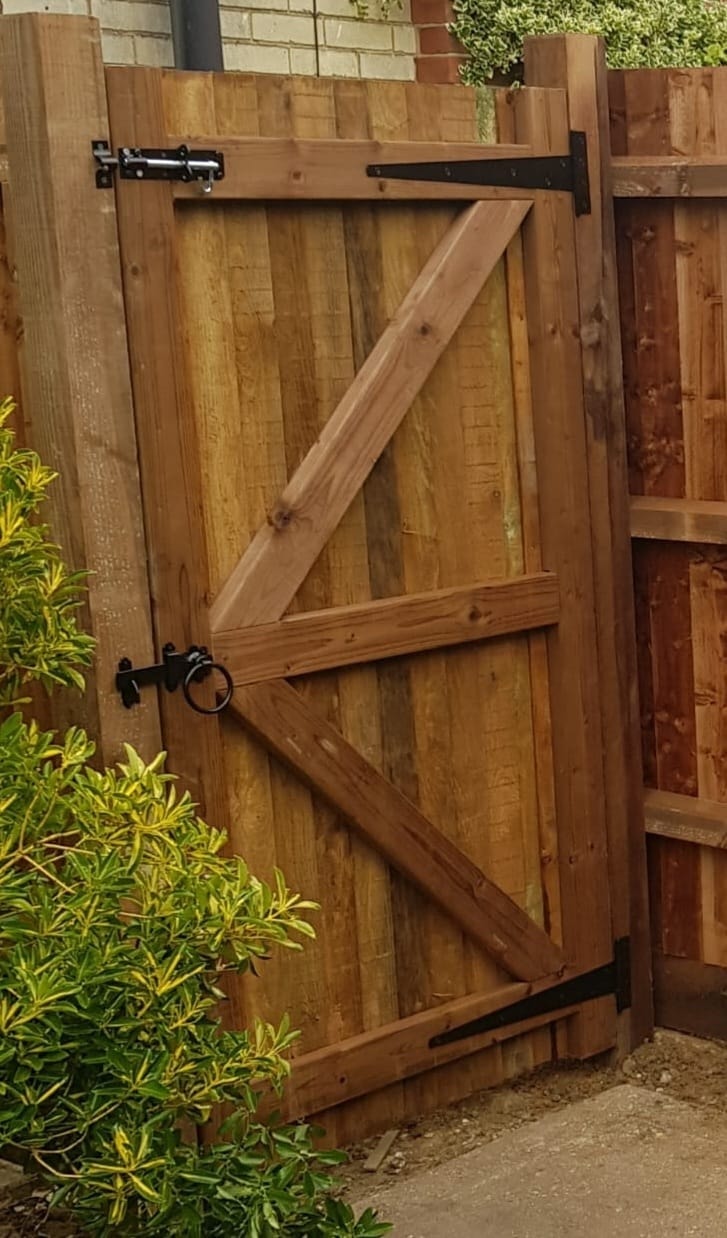 Timber Garden Gate